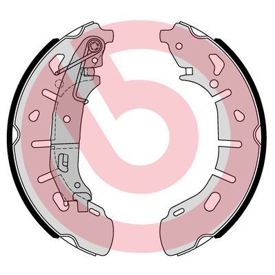 Obrázok Sada brzdových čeľustí BREMBO  S59531