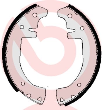 Obrázok Sada brzdových čeľustí BREMBO  S68501