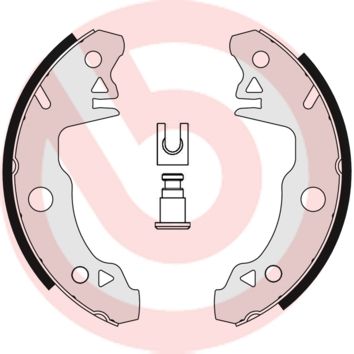 Obrázok Sada brzdových čeľustí BREMBO  S68527