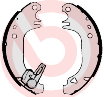 Obrázok Sada brzdových čeľustí BREMBO  S68536