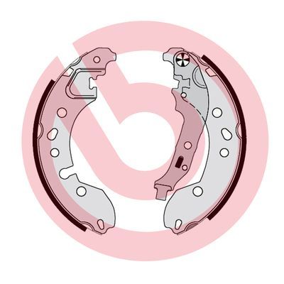 Obrázok Sada brzdových čeľustí BREMBO  S68548