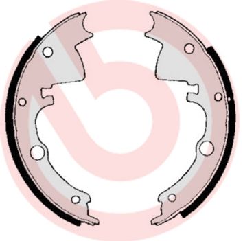 Obrázok Sada brzdových čeľustí BREMBO  SA6503