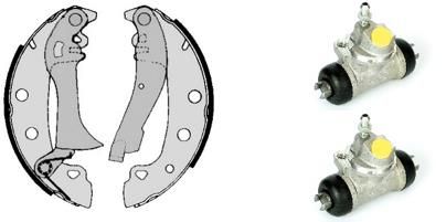 Obrázok Sada brzdových čeľustí BREMBO STANDARD KIT H23015