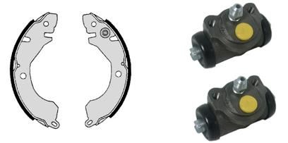 Obrázok Sada brzdových čeľustí BREMBO STANDARD KIT H54006
