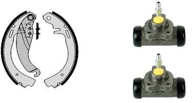 Obrázok Sada brzdových čeľustí BREMBO STANDARD KIT H59012