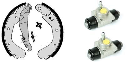 Obrázok Sada brzdových čeľustí BREMBO STANDARD KIT H59031