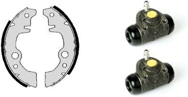 Obrázok Sada brzdových čeľustí BREMBO STANDARD KIT H68009