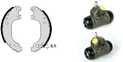 Obrázok Sada brzdových čeľustí BREMBO STANDARD KIT H68025
