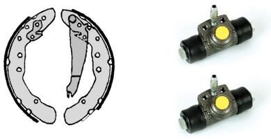Obrázok Sada brzdových čeľustí BREMBO STANDARD KIT H85034