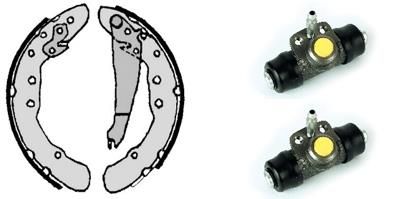 Obrázok Sada brzdových čeľustí BREMBO STANDARD KIT H85035