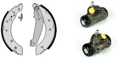 Obrázok Sada brzdových čeľustí BREMBO STANDARD KIT H86004