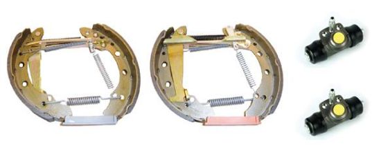 Obrázok Sada brzdových čeľustí BREMBO KIT & FIT K85019