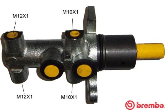 Obrázok Sada brzdových platničiek kotúčovej brzdy BREMBO  P06009