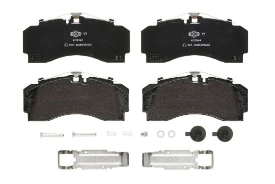 Obrázok Sada brzdových platničiek kotúčovej brzdy BREMBO  PA3101S