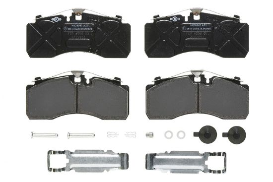 Obrázok Sada brzdových platničiek kotúčovej brzdy BREMBO  PA6228S