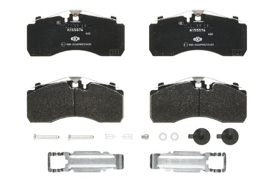 Obrázok Sada brzdových platničiek kotúčovej brzdy BREMBO  PA6328S