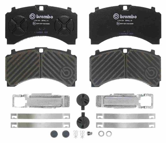 Obrázok Sada brzdových platničiek kotúčovej brzdy BREMBO  PB4004