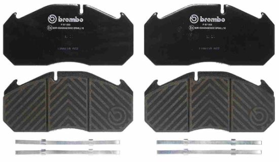 Obrázok Sada brzdových platničiek kotúčovej brzdy BREMBO  PB7005