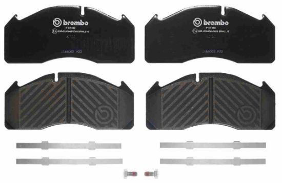 Obrázok Sada brzdových platničiek kotúčovej brzdy BREMBO  PC7002