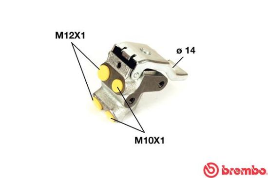 Obrázok Regulátor brzdovej sily BREMBO  R68008