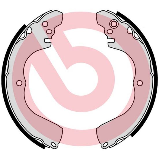 Obrázok Sada brzdových čeľustí BREMBO  S54525