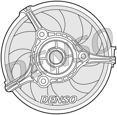 Obrázok Ventilátor chladenia motora DENSO  DER02002