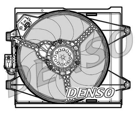 Obrázok Ventilátor chladenia motora DENSO  DER09048
