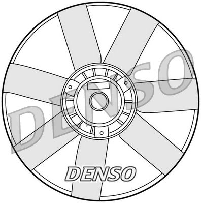 Obrázok Ventilátor chladenia motora DENSO  DER32005