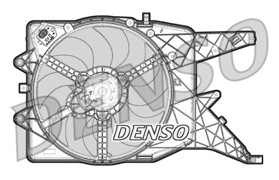 Obrázok Ventilátor chladenia motora DENSO  DER20010