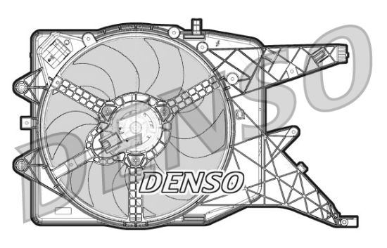 Obrázok Ventilátor chladenia motora DENSO  DER20011