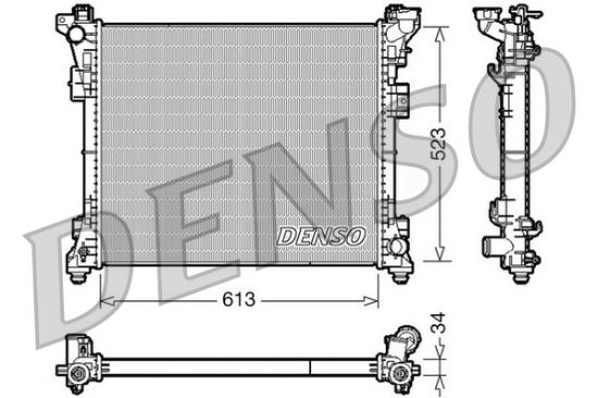 Obrázok Chladič motora DENSO  DRM06006