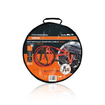 Obrázok Pomocné żtartovacie káble OSRAM PROFESSIONAL STARTER CABLE 700A OSC250