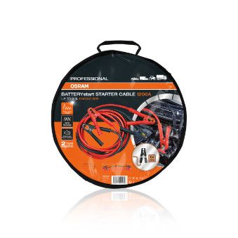 Obrázok Pomocné żtartovacie káble OSRAM PROFESSIONAL STARTER CABLE 1200A OSC500