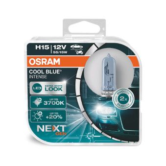 Obrázok żiarovka pre diaľkový svetlomet OSRAM COOL BLUE® INTENSE (Next Gen) 64176CBNHCB