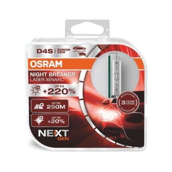 Obrázok żiarovka pre diaľkový svetlomet OSRAM XENARC® NIGHT BREAKER® LASER 66440XNNHCB