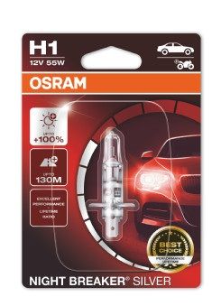 Obrázok żiarovka pre hmlové svetlo OSRAM NIGHT BREAKER® SILVER 64150NBS01B