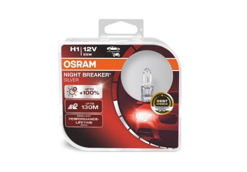 Obrázok żiarovka pre hlavný svetlomet OSRAM NIGHT BREAKER® SILVER 64150NBSHCB