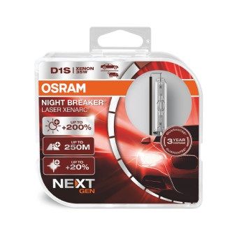 Obrázok żiarovka pre hlavný svetlomet OSRAM XENARC® NIGHT BREAKER® LASER 66140XNNHCB