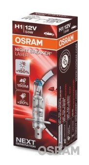 Obrázok żiarovka pre hlavný svetlomet OSRAM NIGHT BREAKER® LASER next generation 64150NL