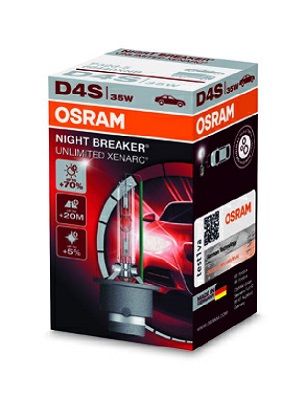 Obrázok żiarovka pre hlavný svetlomet OSRAM XENARC NIGHT BREAKER UNLIMITED 66440XNB