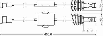 Obrázok żiarovka pre hmlové svetlo OSRAM LEDriving FOG LAMP 66220CW