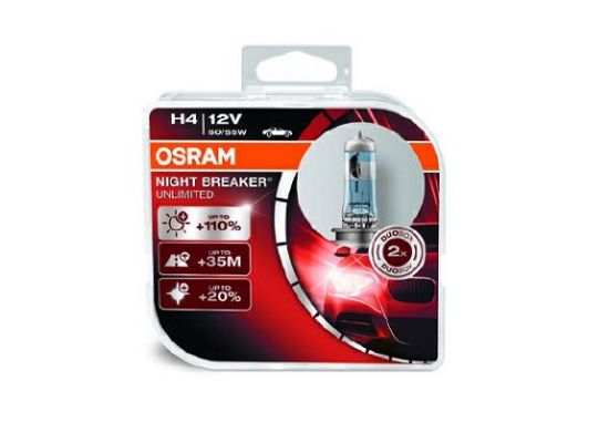 Obrázok żiarovka pre hmlové svetlo OSRAM NIGHT BREAKER UNLIMITED 64193NBUHCB
