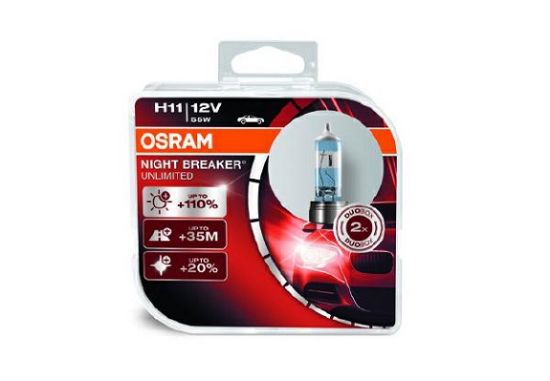 Obrázok żiarovka pre hmlové svetlo OSRAM NIGHT BREAKER UNLIMITED 64211NBUHCB