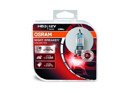 Obrázok żiarovka pre hmlové svetlo OSRAM NIGHT BREAKER UNLIMITED 9005NBUHCB