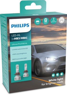 Obrázok żiarovka PHILIPS Ultinon Pro5100 LED-HL 11005U51X2