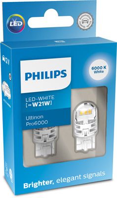 Obrázok żiarovka PHILIPS Ultinon Pro6000 LED-SI 11065CU60X2