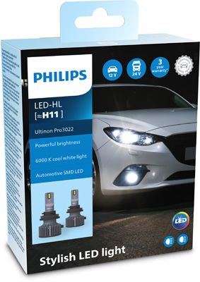 Obrázok żiarovka PHILIPS Ultinon Pro3022 LED-HL 11362U3022X2