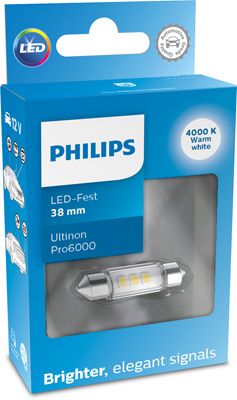 Obrázok żiarovka PHILIPS 4000 K Ultinon Pro6000 11854WU60X1