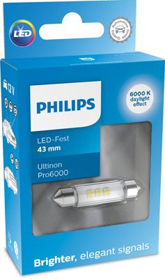 Obrázok żiarovka PHILIPS 6000 K Ultinon Pro6000 11866CU60X1