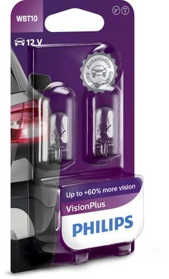 Obrázok żiarovka PHILIPS VisionPlus 12040VPB2